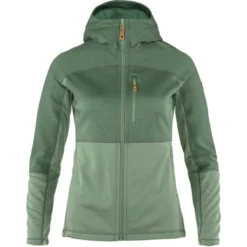 Gilet Fjallraven Women Abisko Trail Fleece Patina Green