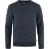 Pull Fjallraven Men Ovik Nordic Sweater Dark Navy