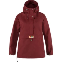 Fjallraven Women Vardag Anorak Bordeaux Red