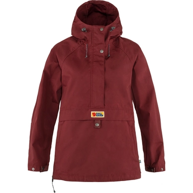 Fjallraven Women Vardag Anorak Bordeaux Red 1 Fjallraven Women Vardag Anorak Bordeaux Red