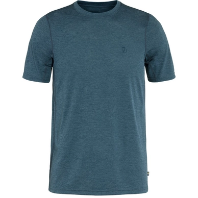 T-Shirt Fjallraven Man Abisko Day Hike SS Indigo Blue 1 T-Shirt Fjallraven Man Abisko Day Hike SS Indigo Blue