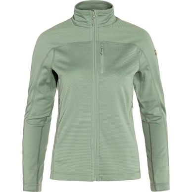 Gilet Fjallraven Women Abisko Lite Fleece Jacket Misty Green 1 Gilet Fjallraven Women Abisko Lite Fleece Jacket Misty Green