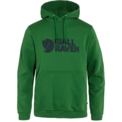 Pull Fjallraven Men Fjallraven Logo Hoodie Palm Green
