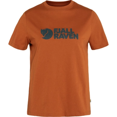 T-Shirt Fjallraven Woman Fjallraven Logo Tee Terracotta Brown 1 T-Shirt Fjallraven Woman Fjallraven Logo Tee Terracotta Brown
