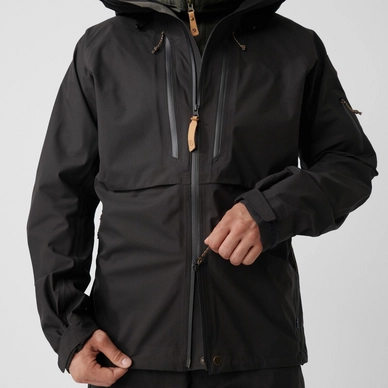 Veste Fjallraven Men Keb Eco-Shell Jacket Black 5 Veste Fjallraven Men Keb Eco-Shell Jacket Black – Image 5