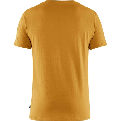 Fjallraven T-Shirt Fjällräven Homme Fjällräven Logo Ochre 2 Fjallraven T-Shirt Fjällräven Homme Fjällräven Logo Ochre – Image 2