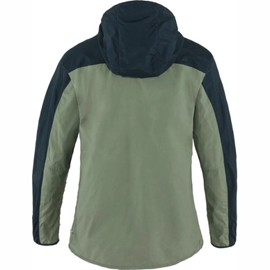 Veste Fjallraven Men High Coast Wind Jacket Patina Green-Navy 2 Veste Fjallraven Men High Coast Wind Jacket Patina Green-Navy – Image 2