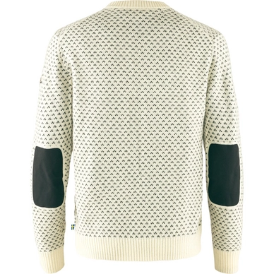 Pull Fjallraven Men Ovik Nordic Sweater Chalk White 2 Pull Fjallraven Men Ovik Nordic Sweater Chalk White – Image 2