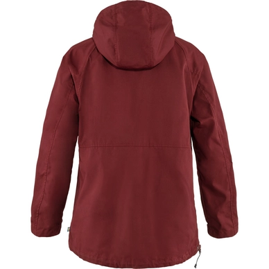 Fjallraven Women Vardag Anorak Bordeaux Red 2 Fjallraven Women Vardag Anorak Bordeaux Red – Image 2