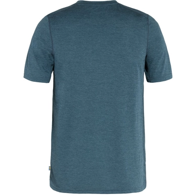 T-Shirt Fjallraven Man Abisko Day Hike SS Indigo Blue 2 T-Shirt Fjallraven Man Abisko Day Hike SS Indigo Blue – Image 2