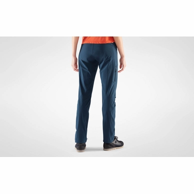 Fjallraven Pantalon Fjällräven Femme High Coast Lite Trousers Navy 3 Fjallraven Pantalon Fjällräven Femme High Coast Lite Trousers Navy – Image 3