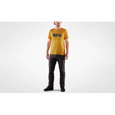 Fjallraven T-Shirt Fjällräven Homme Fjällräven Logo Ochre 5 Fjallraven T-Shirt Fjällräven Homme Fjällräven Logo Ochre – Image 5