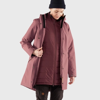 Fjallraven Veste Fjällräven Women Visby 3 In 1 Jacket W Dark Navy 5 Fjallraven Veste Fjällräven Women Visby 3 In 1 Jacket W Dark Navy – Image 5