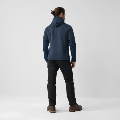 Veste Fjallraven Men Ovik Fleece Hoodie Navy 4 Veste Fjallraven Men Ovik Fleece Hoodie Navy – Image 4