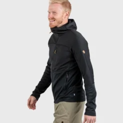 Gilet Fjallraven Men Abisko Trail Fleece Black -Fjallraven 7 Abisko Trail Fleece M 82257 550 D MODEL FJR