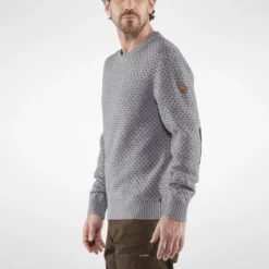 Pull Fjallraven Men Ovik Nordic Sweater Grey 13 Pull Fjallraven Men Ovik Nordic Sweater Grey -Fjallraven 7 F82020 FW19 e oevik nordic sweater m fjaellraeven 21