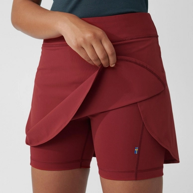 Jupe Fjallraven Women Abisko Midsummer Skort Pomegranate Red 7 Jupe Fjallraven Women Abisko Midsummer Skort Pomegranate Red – Image 7