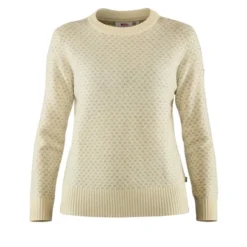 Fjallraven Pull Fjällräven Women Övik Nordic Sweater Chalk White