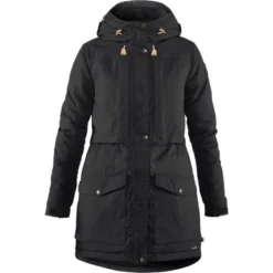 Fjallraven Veste Fjällräven Women Singi Wool Padded Parka Black