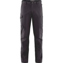 Fjallraven Pantalon Fjällräven Men Travellers MT Trousers Dark Grey
