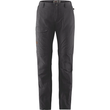Fjallraven Pantalon Fjällräven Women Travellers MT Zip-off Trousers Dark Grey 1 Fjallraven Pantalon Fjällräven Women Travellers MT Zip-off Trousers Dark Grey