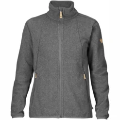 Fjallraven Polaire Fjällräven Women Stina Fleece Dark Grey