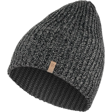 Bonnet Fjallraven Ovik Melange Beanie Black 2 Bonnet Fjallraven Ovik Melange Beanie Black – Image 2