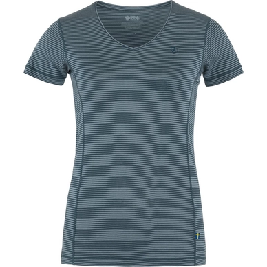 T-Shirt Fjallraven Femme Abisko Cool Indigo Blue 1 T-Shirt Fjallraven Femme Abisko Cool Indigo Blue