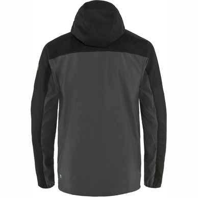 Veste Fjallraven Men Abisko Midsummer Jacket Dark Grey-Black 2 Veste Fjallraven Men Abisko Midsummer Jacket Dark Grey-Black – Image 2