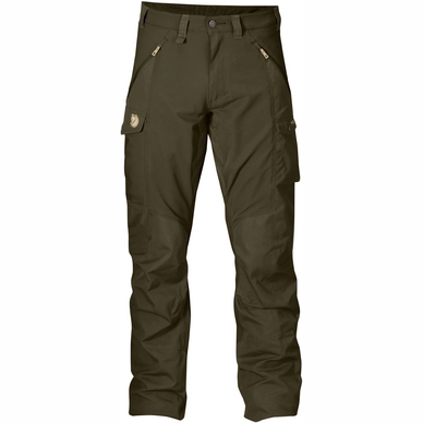 Fjallraven Pantalon Fjällräven Men Abisko Trousers Dark Olive 1 Fjallraven Pantalon Fjällräven Men Abisko Trousers Dark Olive