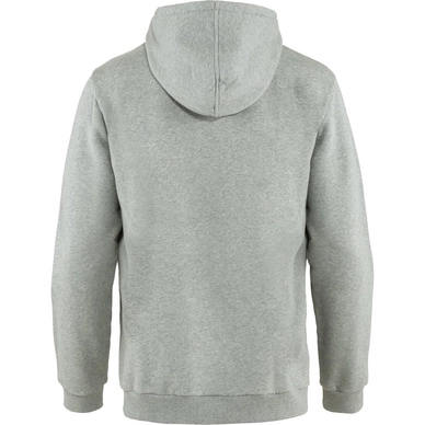 Pull Fjallraven Men Fjallraven Logo Hoodie Grey-Melange 2 Pull Fjallraven Men Fjallraven Logo Hoodie Grey-Melange – Image 2