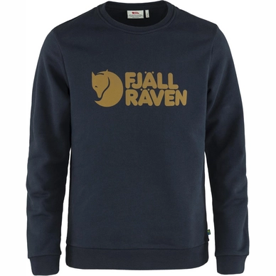 Fjallraven Pull Fjällräven Men Logo Sweater M Dark Navy 1 Fjallraven Pull Fjällräven Men Logo Sweater M Dark Navy