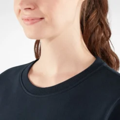 Pull Fjallraven Women Fjallraven Logo Sweater Mais Yellow 6 Pull Fjallraven Women Fjallraven Logo Sweater Mais Yellow -Fjallraven Fjallraven Logo Sweater W 84143 555 H DETAIL FJR