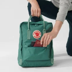 Fjallraven Sac à Dos Fjällräven Kånken Ochre-Confetti Pattern -Fjallraven Kanken20rugzak 4 3