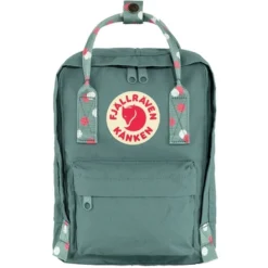 Fjallraven Sac à Dos Fjällräven Kånken Mini Frost Green-Confetti Pattern