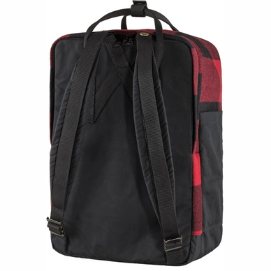 Fjallraven Sac à Dos Fjallräven Kanken 15 Inch Re-Wool Red Black 3 Fjallraven Sac à Dos Fjallräven Kanken 15 Inch Re-Wool Red Black – Image 3