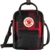 Fjallraven Sac à Bandoulière Fjällräven Kånken Re-Wool Sling Red-Black