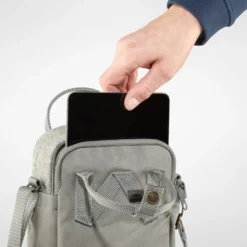 Fjallraven Sac à Bandoulière Fjällräven Kånken Re-Wool Sling Granite Grey -Fjallraven Kanken Rewool Sling 23329 027 J DETAIL FJR