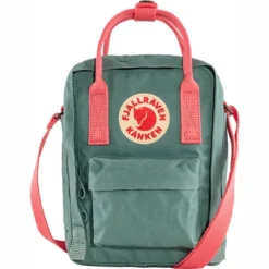Fjallraven Sac à Bandoulière Fjällräven Kånken Sling Frost Green-Peach Pink