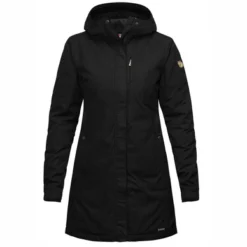 Fjallraven Veste Fjällräven Women Kiruna Padded Parka Black