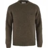 Fjallraven Pull Fjällräven Men Lada Round-Neck Sweater M Bogwood Brown