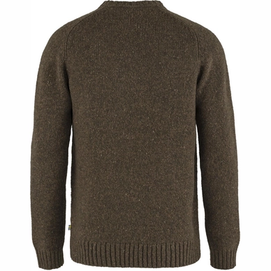 Fjallraven Pull Fjällräven Men Lada Round-Neck Sweater M Bogwood Brown 2 Fjallraven Pull Fjällräven Men Lada Round-Neck Sweater M Bogwood Brown – Image 2