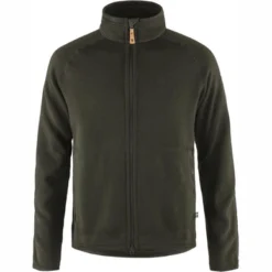 Fjallraven Gilet Fjällräven Men Övik Fleece Zip Sweater Deep Forest