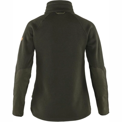 Fjallraven Gilet Fjällräven Women Övik Fleece Zip Sweater Deep Forest 2 Fjallraven Gilet Fjällräven Women Övik Fleece Zip Sweater Deep Forest – Image 2