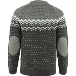 Pull Fjallraven Men Ovik Knit Sweater Dark Grey-Grey -Fjallraven Ovik Knit Sweater M 81829 030 020 B MAIN FJR