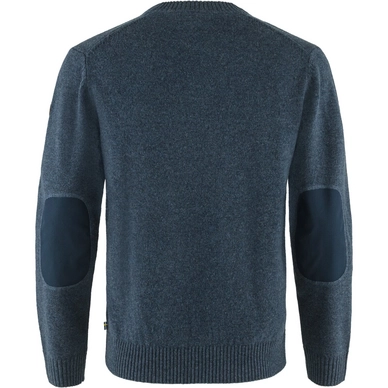 Pull Fjallraven Men Ovik Round-neck Sweater Navy 2 Pull Fjallraven Men Ovik Round-neck Sweater Navy – Image 2