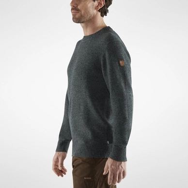 Pull Fjallraven Men Ovik Round-neck Sweater Navy 5 Pull Fjallraven Men Ovik Round-neck Sweater Navy – Image 5