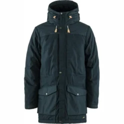 Fjallraven Veste Fjällräven Men Singi Wool Padded Parka Dark Navy