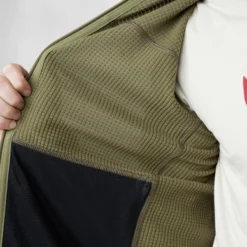 Gilet Fjallraven Men Abisko Lite Fleece Jacket Buckwheat Brown -Fjallraven abisko lite fleece m 86971 620 g detail fjr 1