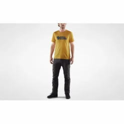 T-Shirt Fjallraven Man Fjallraven Logo T-shirt Chalk White 7 T-Shirt Fjallraven Man Fjallraven Logo T-shirt Chalk White -Fjallraven fjallraven logo t shirt m 87310 160 c model fjr